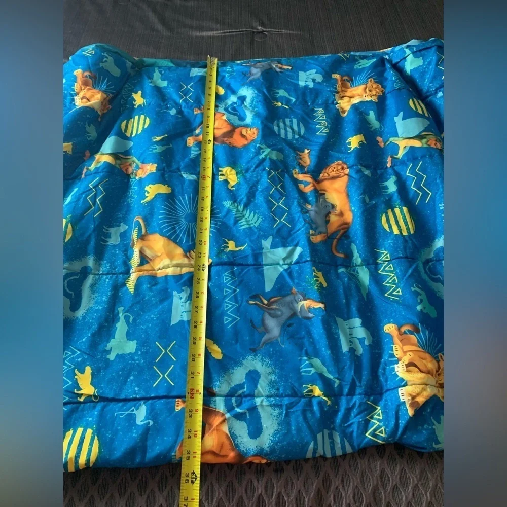 Disney The Lion King Simba Bedding Reversible Comforter Blue Orange Twin